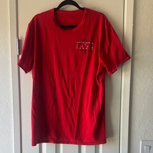 Red Graphic Lululemon T-Shirt